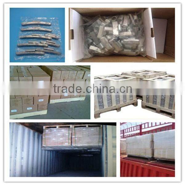 Zinc die casting wheel balance weight