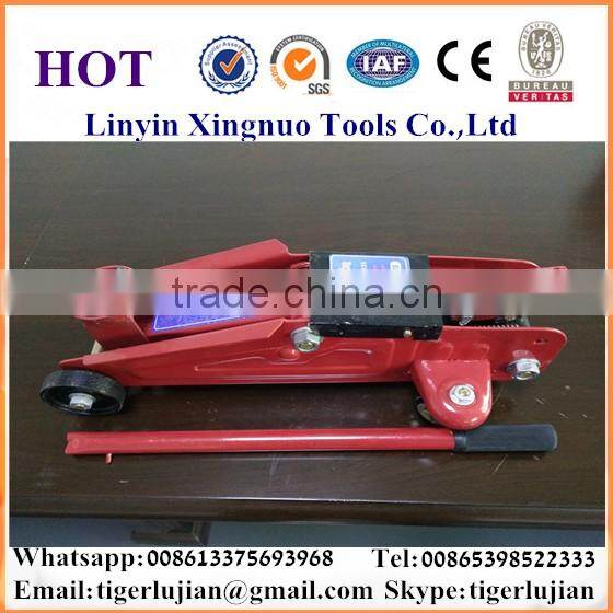 China famous brand name Xingnuo 2-ton capacity red colored vehicle jack