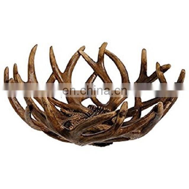 black & gold metal bowl