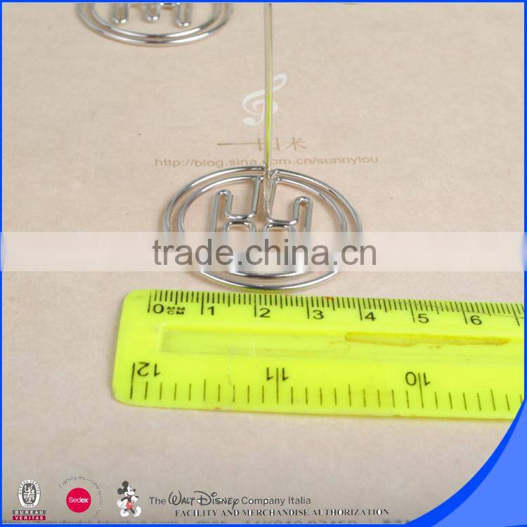 Memo Clip Type and stainless steel Material name card clip