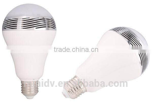 Perfect Combination Bluetooth 4.0+EDR Bluetooth LED Bulb Color-changing Plus Bluetooth Speaker Music-playing Via Smartphone APP