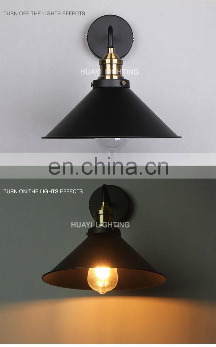 HUAYI Quality Lighting Boundary Motion E27 60w Wall Light Led