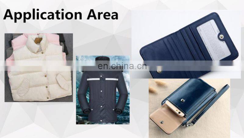 20mm Black Metal Hidden Press Snap Button