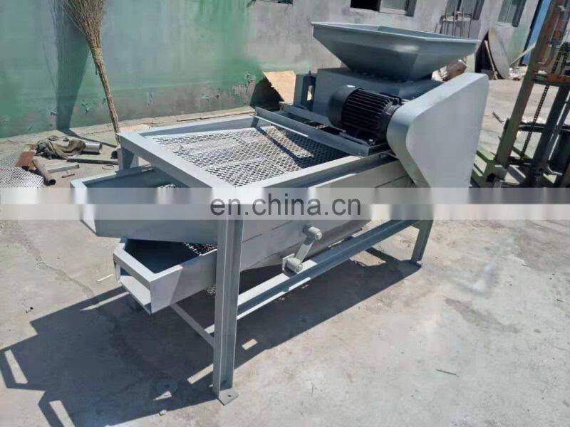 Hot sale 1000kg/h automatic almond nuts shelling machine breaking machine