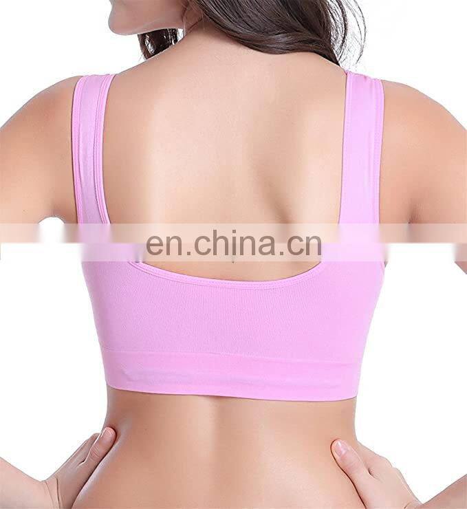 Wholesale Breathable Fitness Women Sports Yoga Bra Fitness Workout Sports Running Women BRA