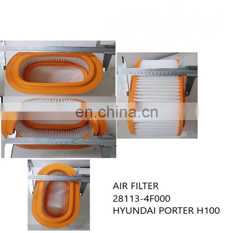 Automobile auto parts air purifier filter element cartridge 28113-4F000 for hyundai porter h100