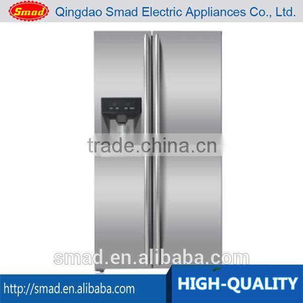 R600a Side-by-Side Refrigerator with Single Ice Maker (pearly white)
