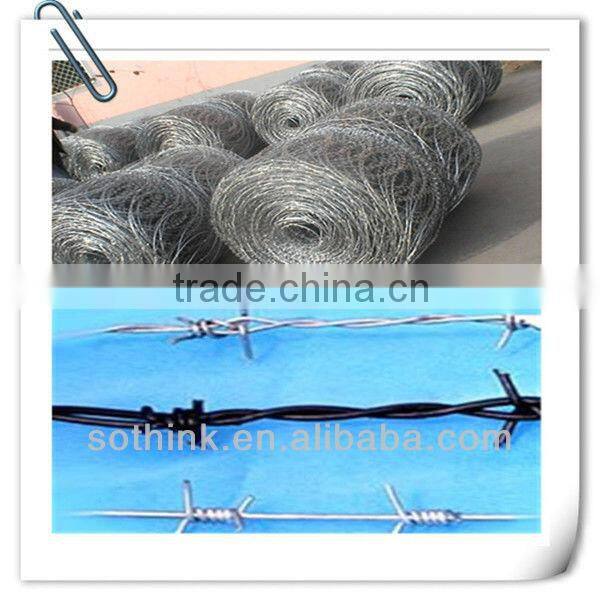Hot sale and High quality Galvanized Barbed Iron Wire