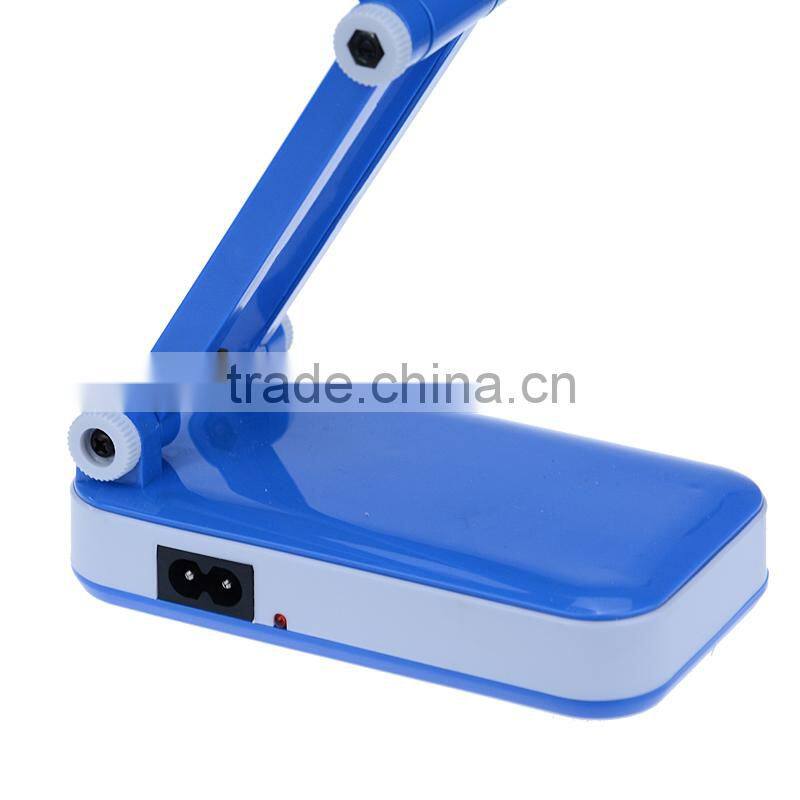 2.5W foldable LED solar dimmable desk lamp with battery