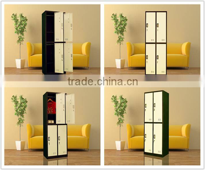 Best Selling Product Metal Furniture Bedroom 4 Section Lockers Used Bedroom
