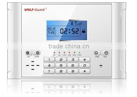 Sistema de seguridad de alarma GSM for house protection support spanish language 007m2c