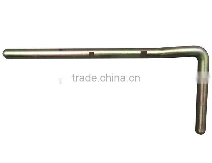 OEM ISO 9001 custom cnc hot dip galvanized curved stainless steel pipe tube support fabrication