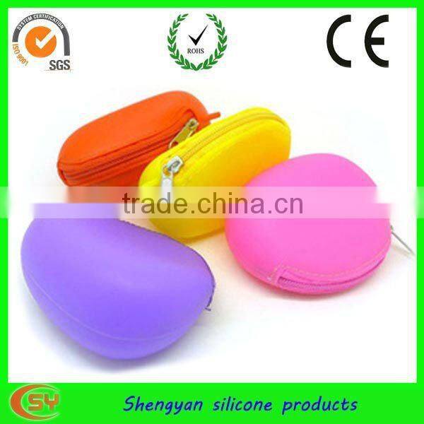 silicone small coin sorter wallet