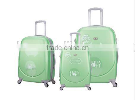 new hot sale luggage set abs trolley durable luggage leisure suitcase lovely luggage