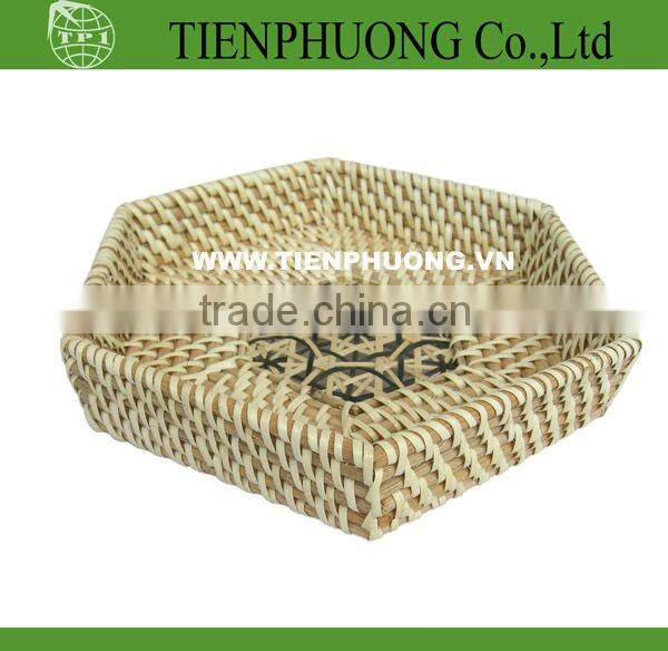 handicraft rattan basket, core rattan basket