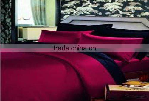 solid color cotton stripe fabric for bedding