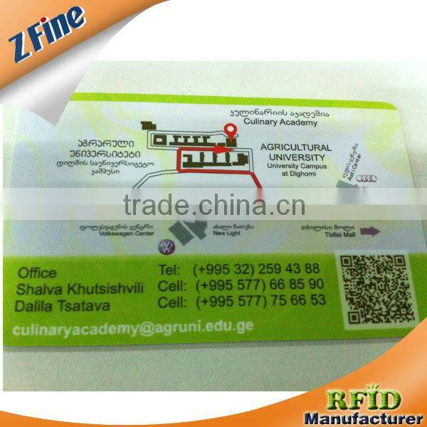 On-standard Rounded Chip Cards/chip busniess card/door card with high quality manufacturer