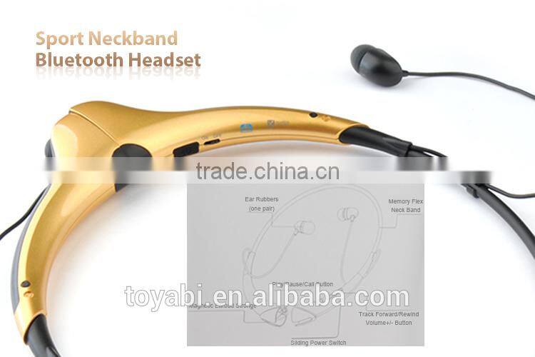 2016 hotselling Bluetooth earphone with Vibration Alarm