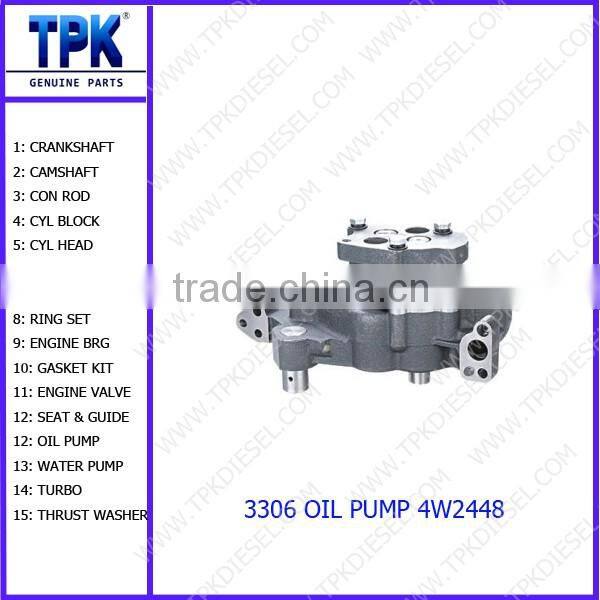 PC400-6 S6D125 OIL PUMP 6151-51-1004 6151-51-1005