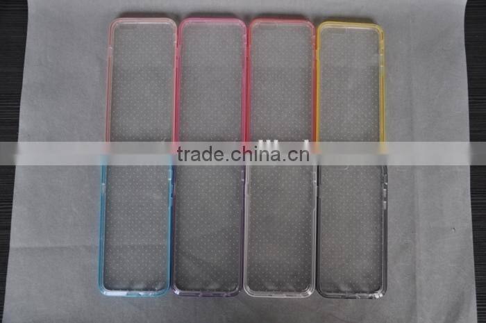 Factory price hight quality products cell phone case soft TPU+hard PC case for iphone 6 4.7 inch