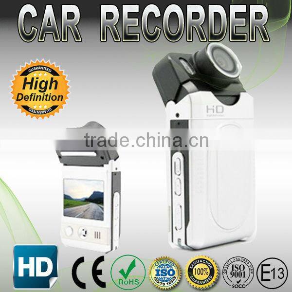 Rotated 180 Degrees Screen 5000000 Pixels Full HD Car DVR Camera Recorder