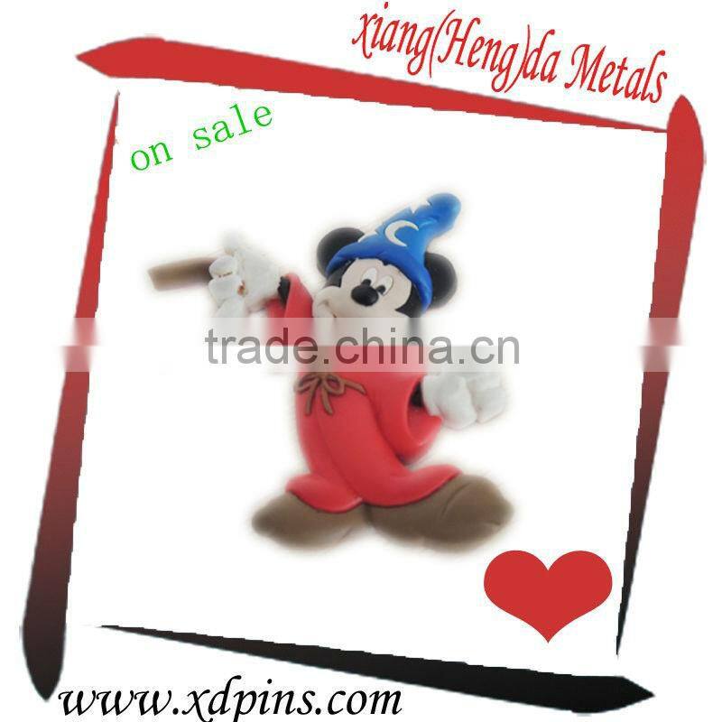 fish shaped plastic keychain/ cute rubber key chain