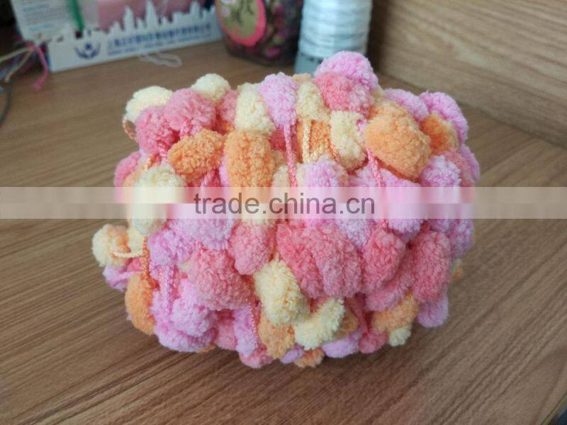 knitting crochet pingpang FANCY yarns/grape yarn