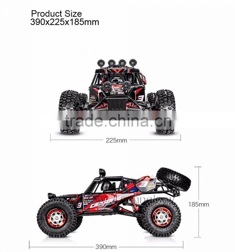 Full 1/12 Scale 4WD RC car with radio control system for outdoor rc hobbies