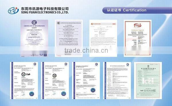 AC Adapter/power supply with interchangeable plugs UL/CE/GS/SAA/PSE/KC APPROVAL