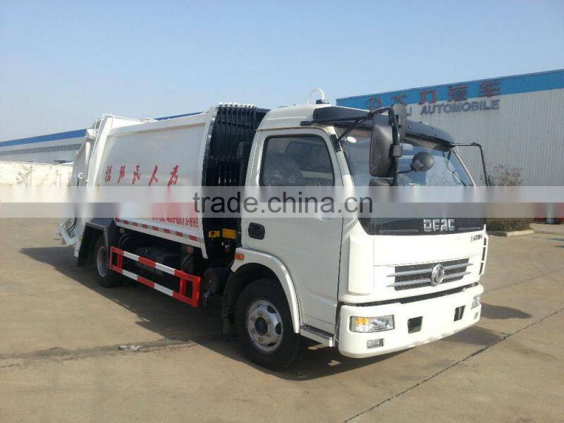 Popular 6-8CBM DONGFENG garbage collection trucks for sale