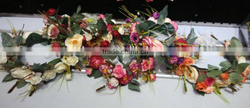 Wholesale Artificial Rose Flower Wedding Crown Head Band tiara flower crown