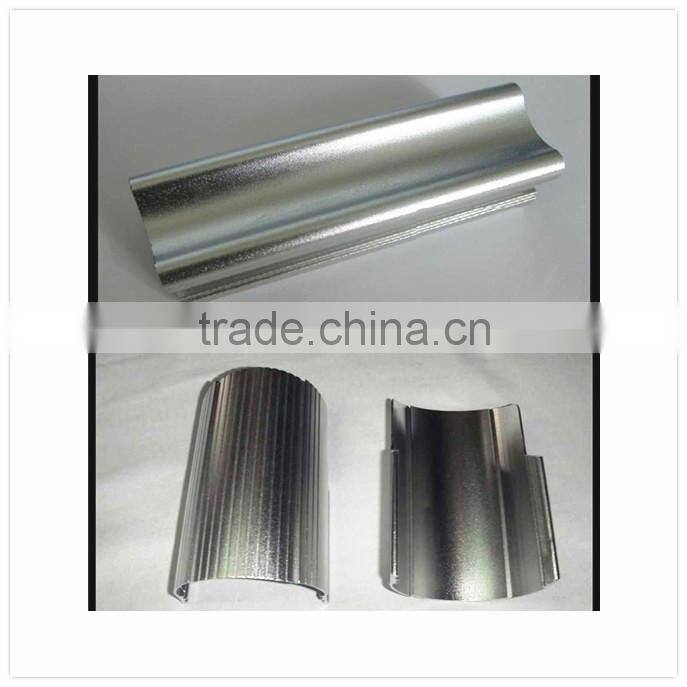 Sandblasting Anodizing Silver Aluminium Profiles