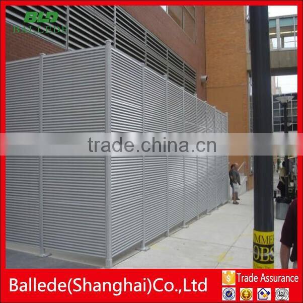 Standard aluminum cast fence