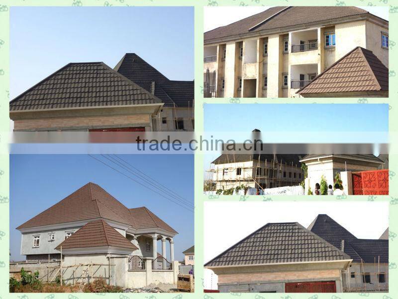 Relitop High quality building metal material stone coated chip roof shingles tile price
