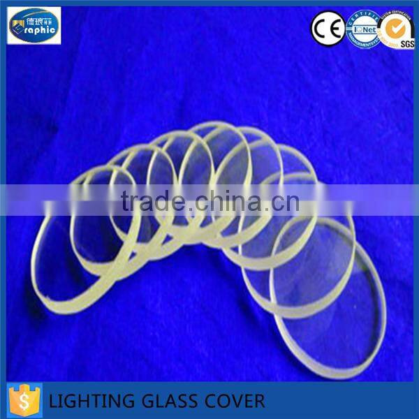 China manufacture price clear lamp glass with high quality