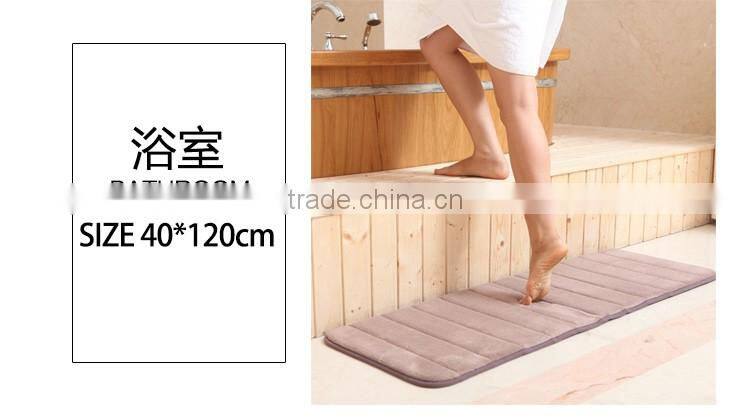 Thick Coral fleece memory cotton living room floor rugs of super soft and gentle feet touching