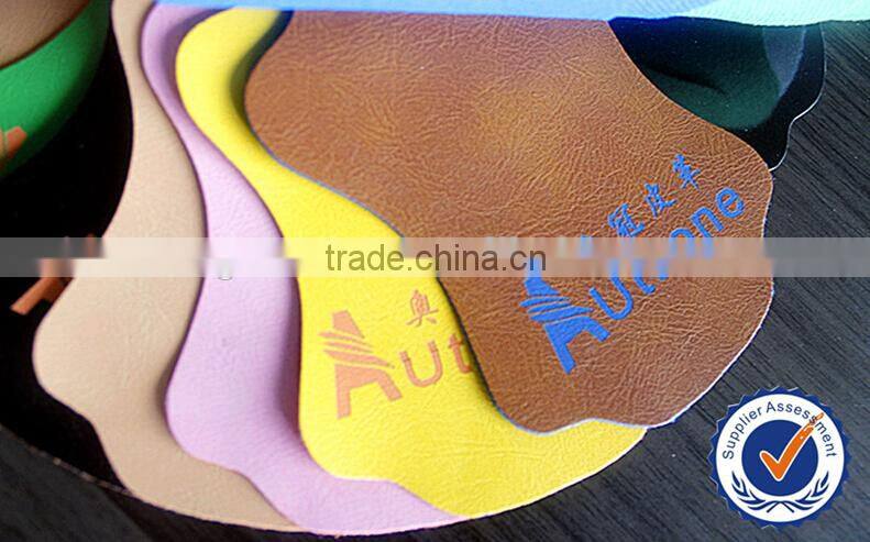 soft hand feeling pu leather for shoes upper