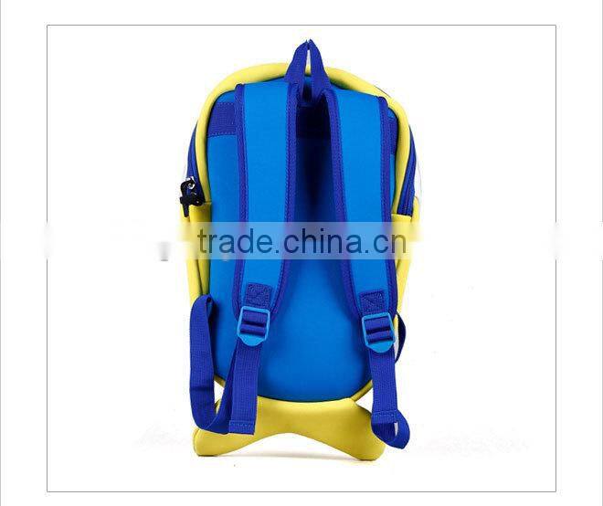 3D cartoon bag fish shape kids backpack