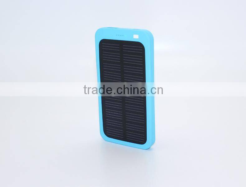 Online shopping solar power bank for smartphone, portable power supply for smartphone