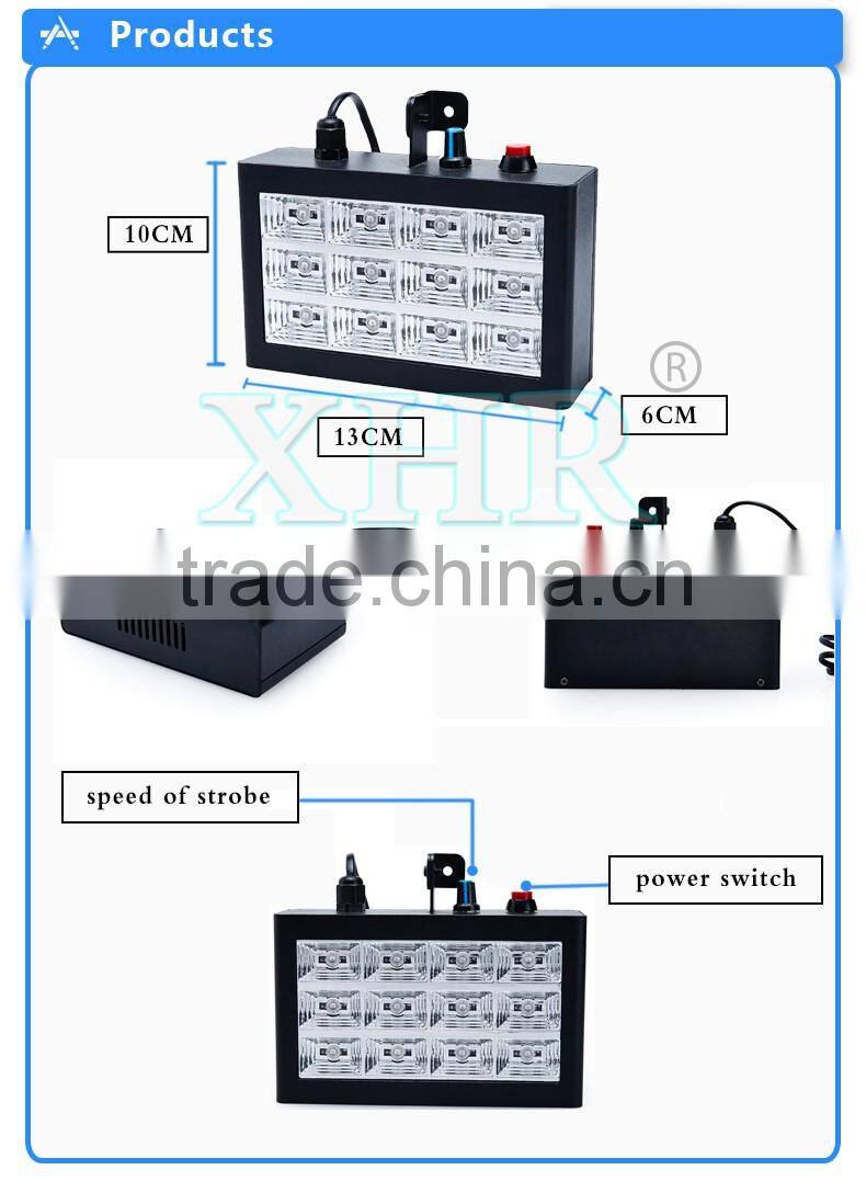Auto running 12 pcs LED Light Bar Strobe Light wholesale