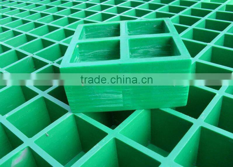 FRP GRP Trench Drain Grating Cover For Drainage System