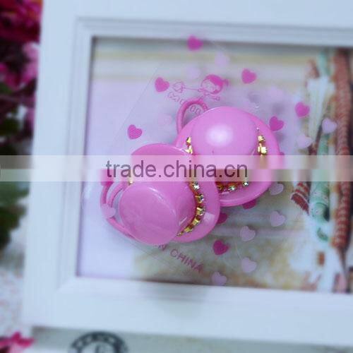 2014 new design fashionable green hat design bead for hair