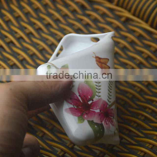 high quality print soft silicon tpu Case for M4 tel ss1060