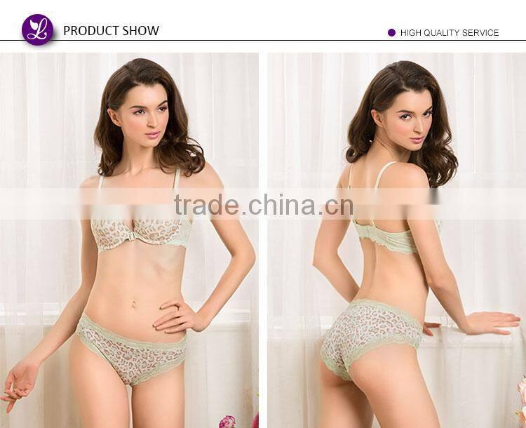Made in China Pretty Pattern Leopard New Bra Panti Photo