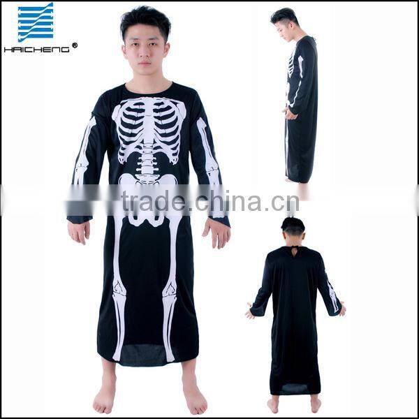 halloween child skeleton costume glow in dark