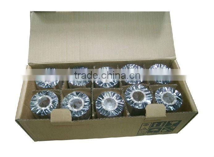 Wax ribbon-70mm*200M self adhesive label ribbon / barcode label printer ribbon