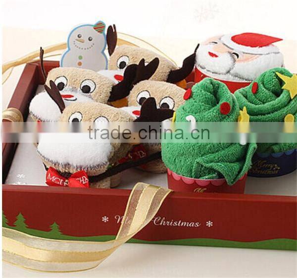 new design marry and children gift cake towel