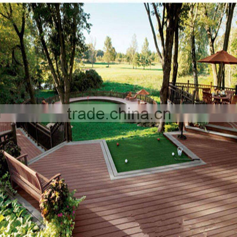 Green Building materials durable colorful outdoor wpc decking