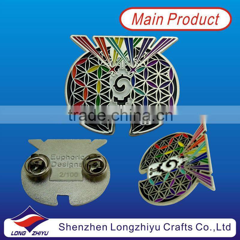Acid etching and paint filled brushed finished stainless steel plate,metal large nameplate logo badge label emblem maker