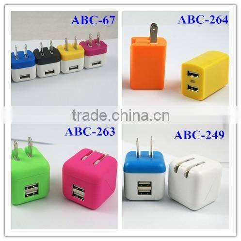 Wholesale 5 V 1.8 A USB Home Wall Travel Adapter Foldable Plug for iPhone 6S 6 5S